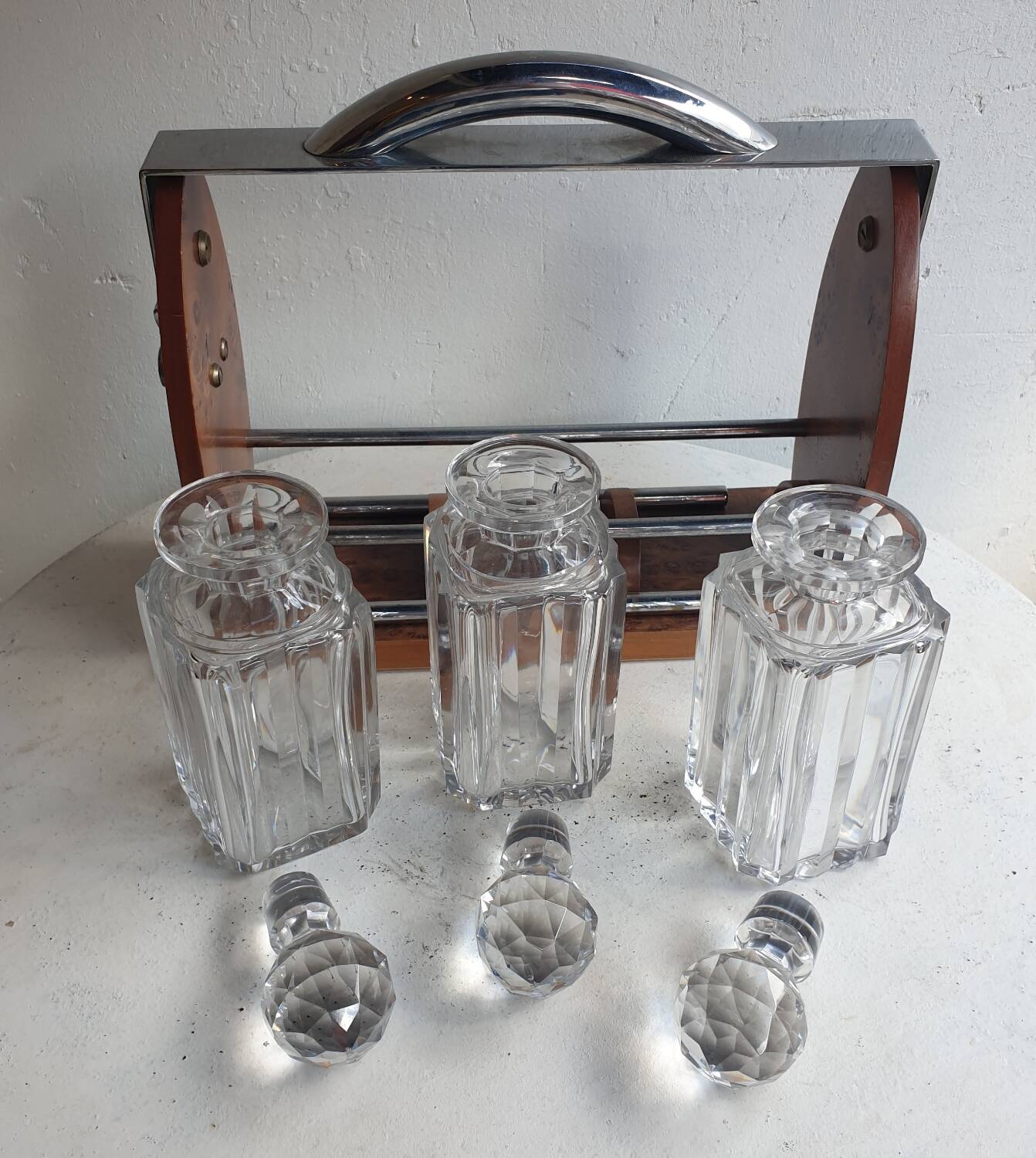 Art Deco Liqueur or Whiskey Cellar