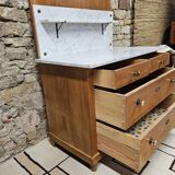 Vintage 1960s dressing table chest of drawers