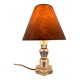 Lampe en verre vintage