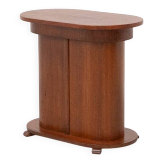 Table d'appoint à plateau articulé Art Déco néerlandais