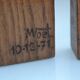 Bookends signed Marc Platevoet