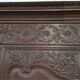 Large Norman wedding wardrobe from the 19th century.