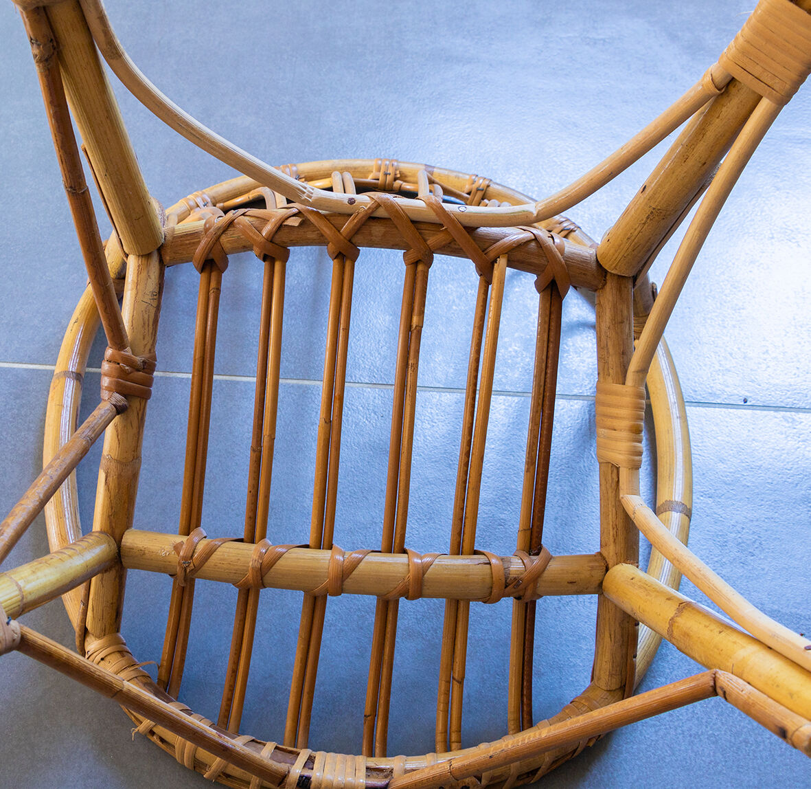 Children's rattan chair