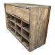 Cabinet with lockers