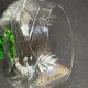 Lot de 6 verres à vin blanc d’Alsace cristal soufflé et taillé XXème
