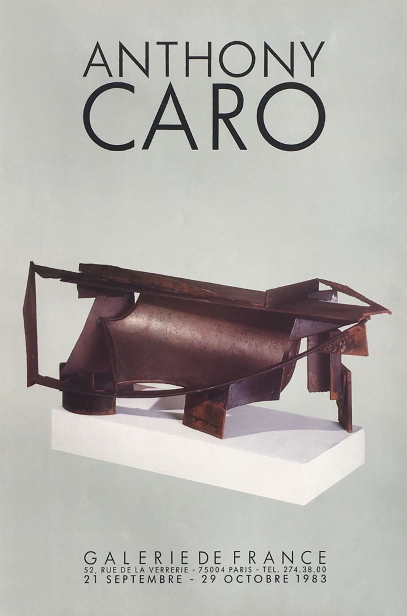 Anthony CARO 1983 poster
