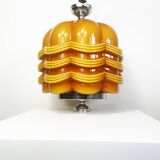 Vintage glass pendant lamp