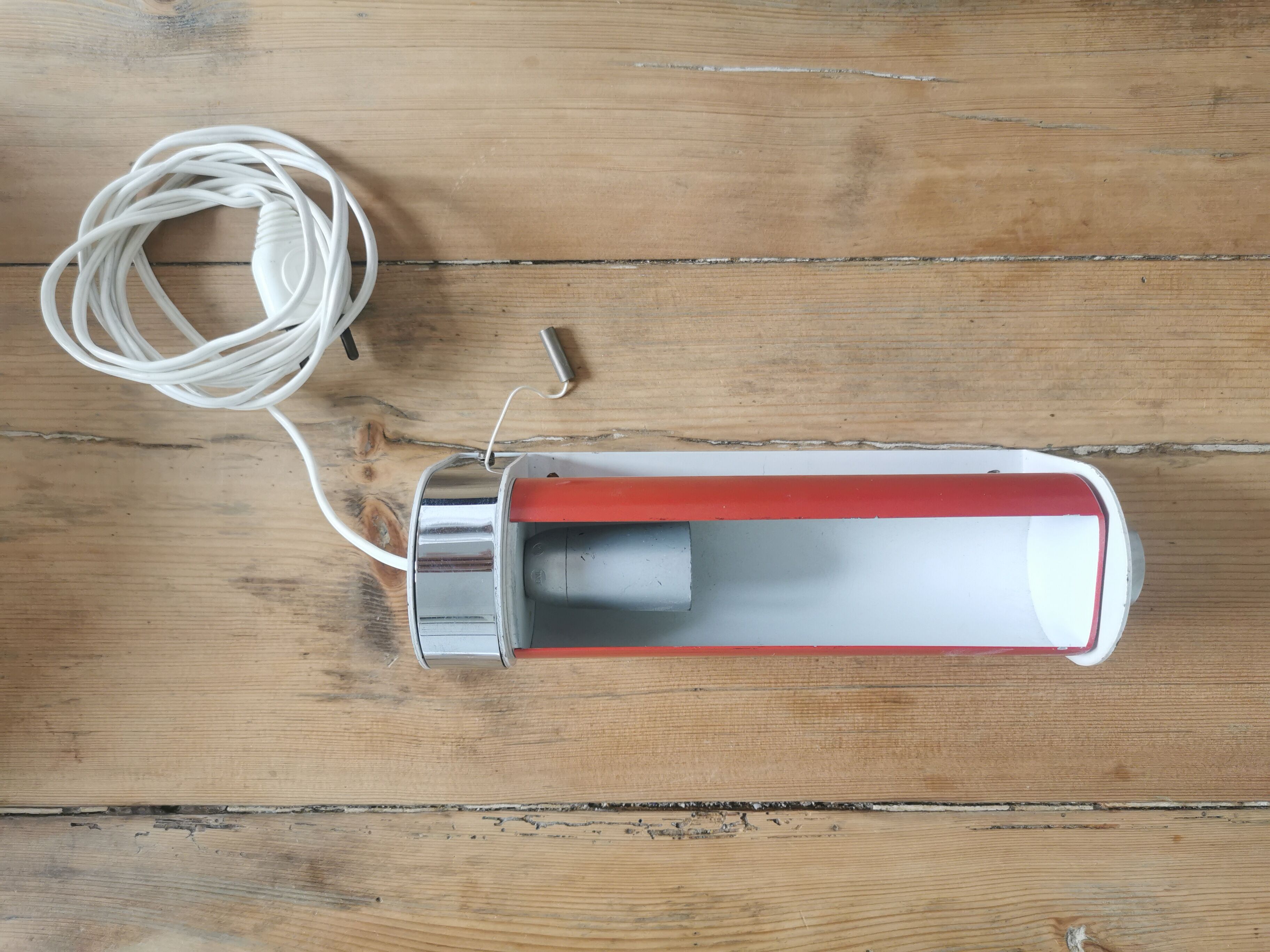 Vintage roller wall light