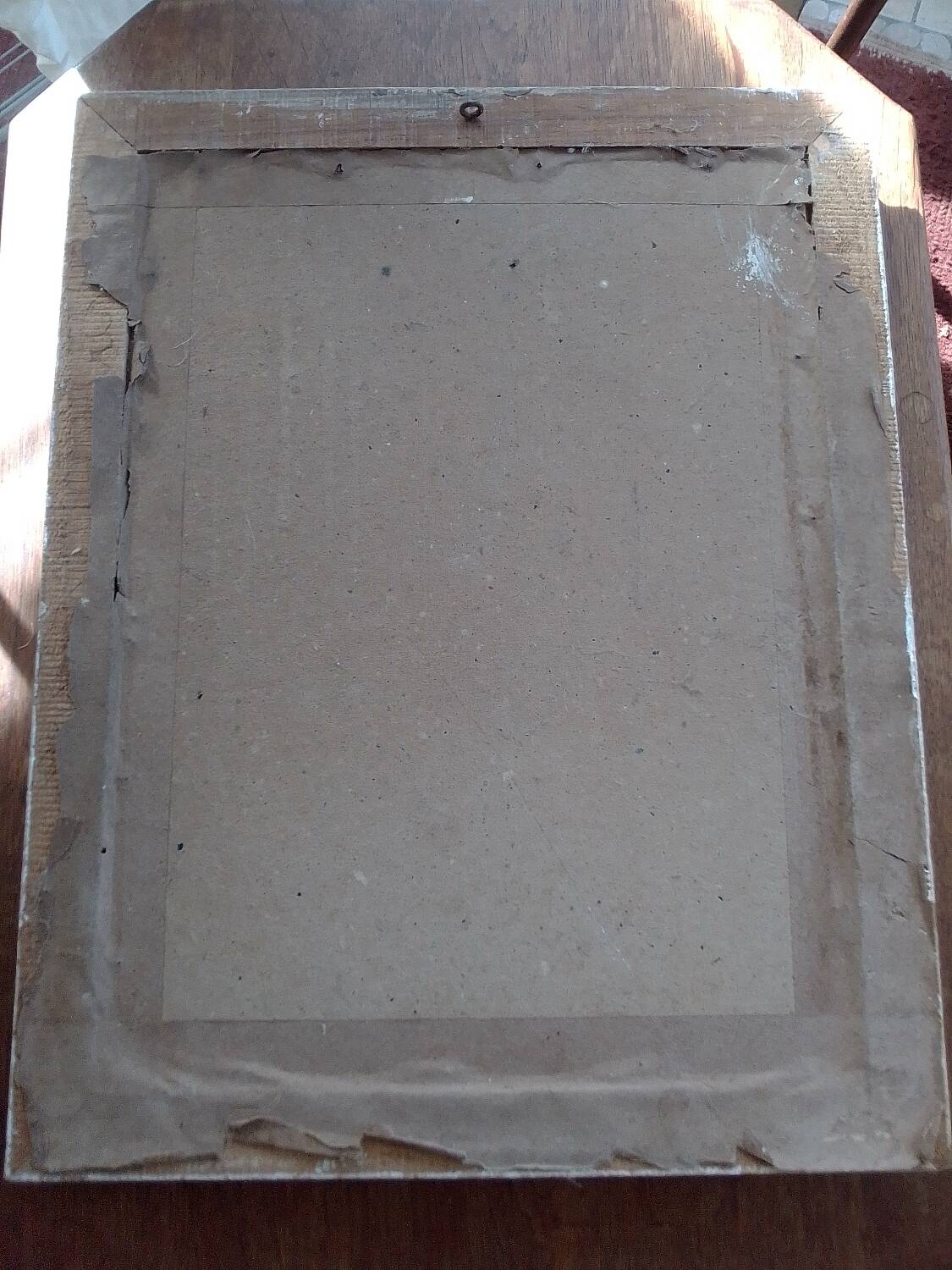 Fox terrier dog pastel painting