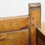 Antique walnut bench, Southern France / Northern Spain, 17th–18th century