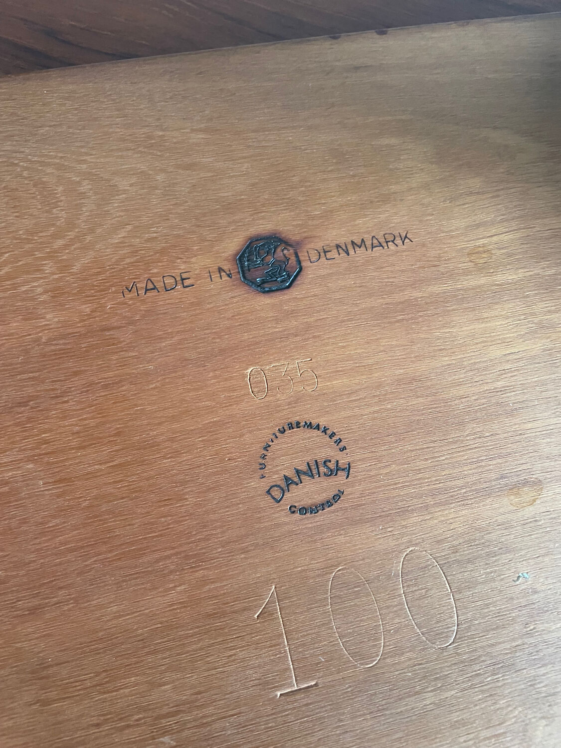 2 Danish nesting tables