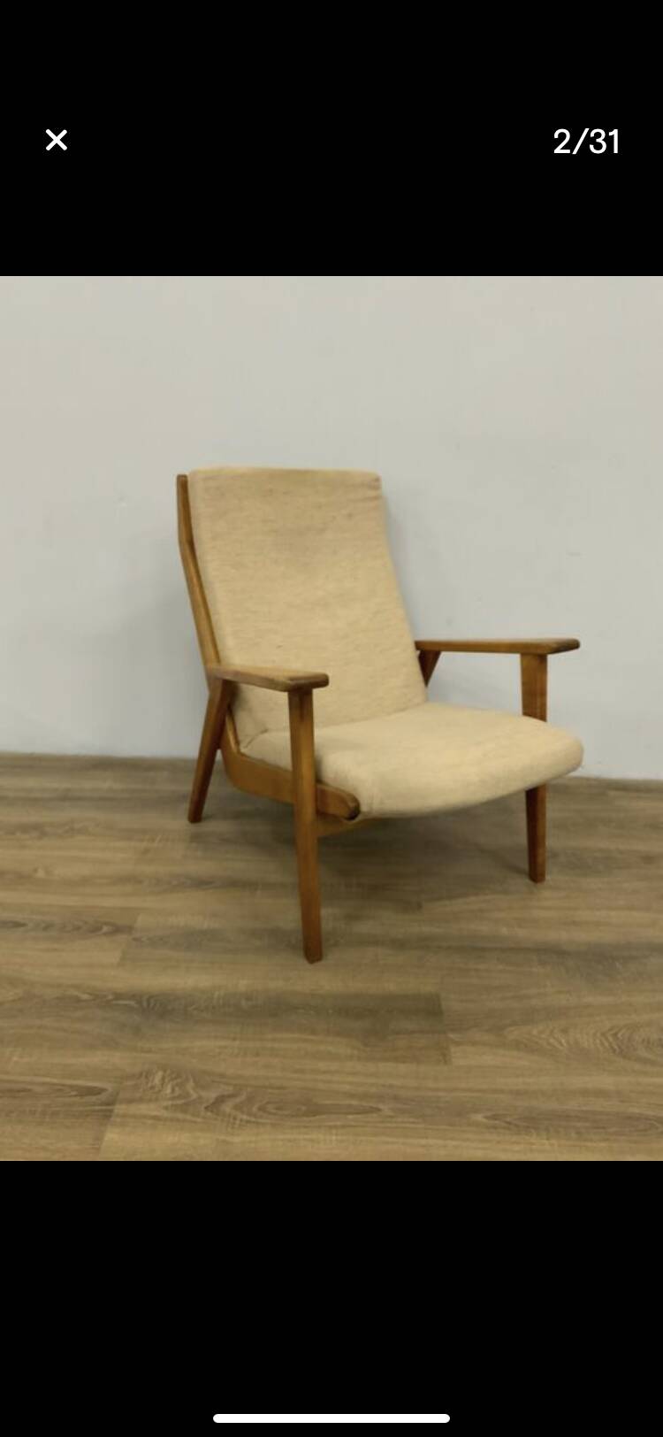 Armchair for Gelderland by Rob Parry - model 1611