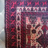 Tapis persan bellouch fait main 180 x 97 cm