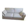 3-seater polyester fabric sofa + 2 cushions included