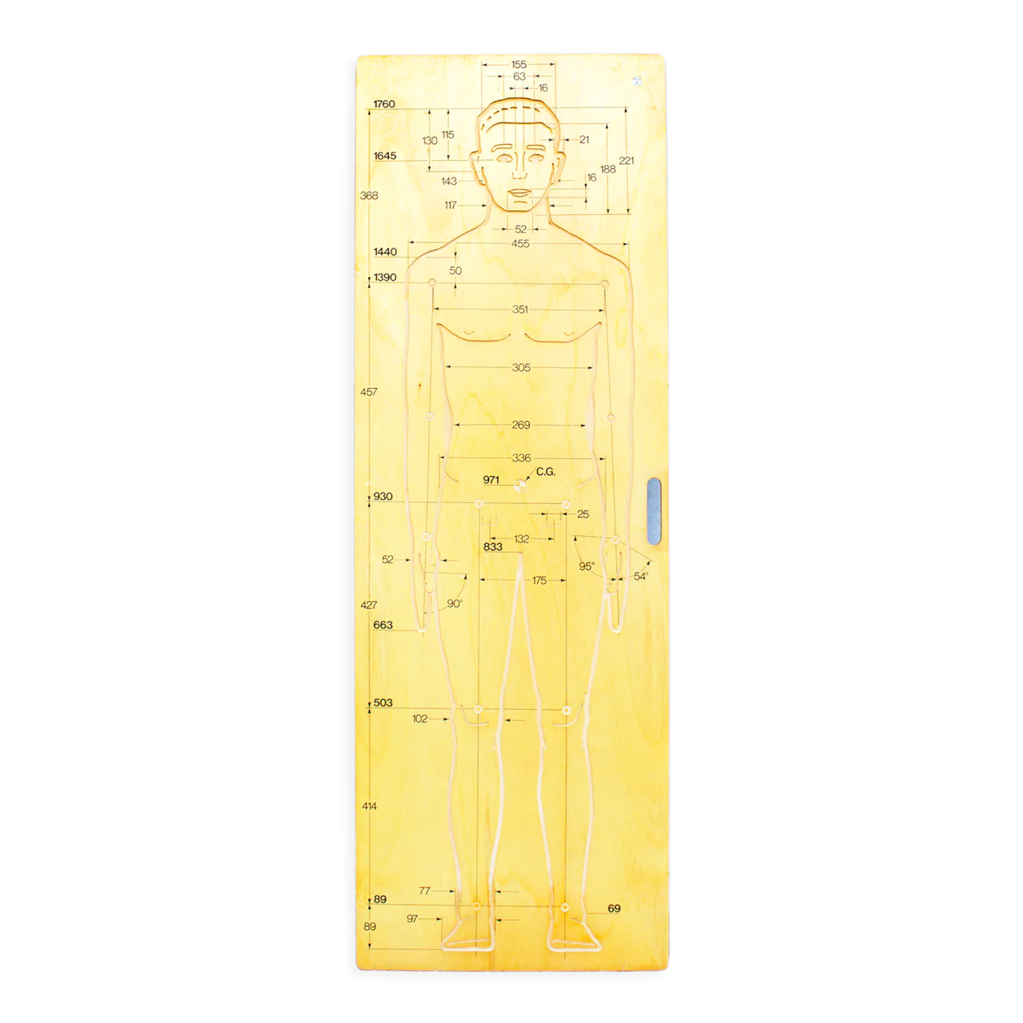 Decorative panel by Osvaldo Borsani for Tecno, 60s