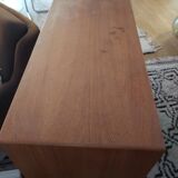 Scandinavian chest of drawers in vintage teak