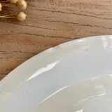 4 deep plates Boch La Louvière Belgium