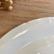 4 assiettes creuses Boch La Louvière Belgium