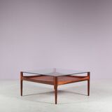Elegant 1950s wooden coffee table from Denmark