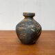 Brutalist vase from the Mid-Century Pottery Studio by Gerhard Liebenthron, Germany, 1970s.