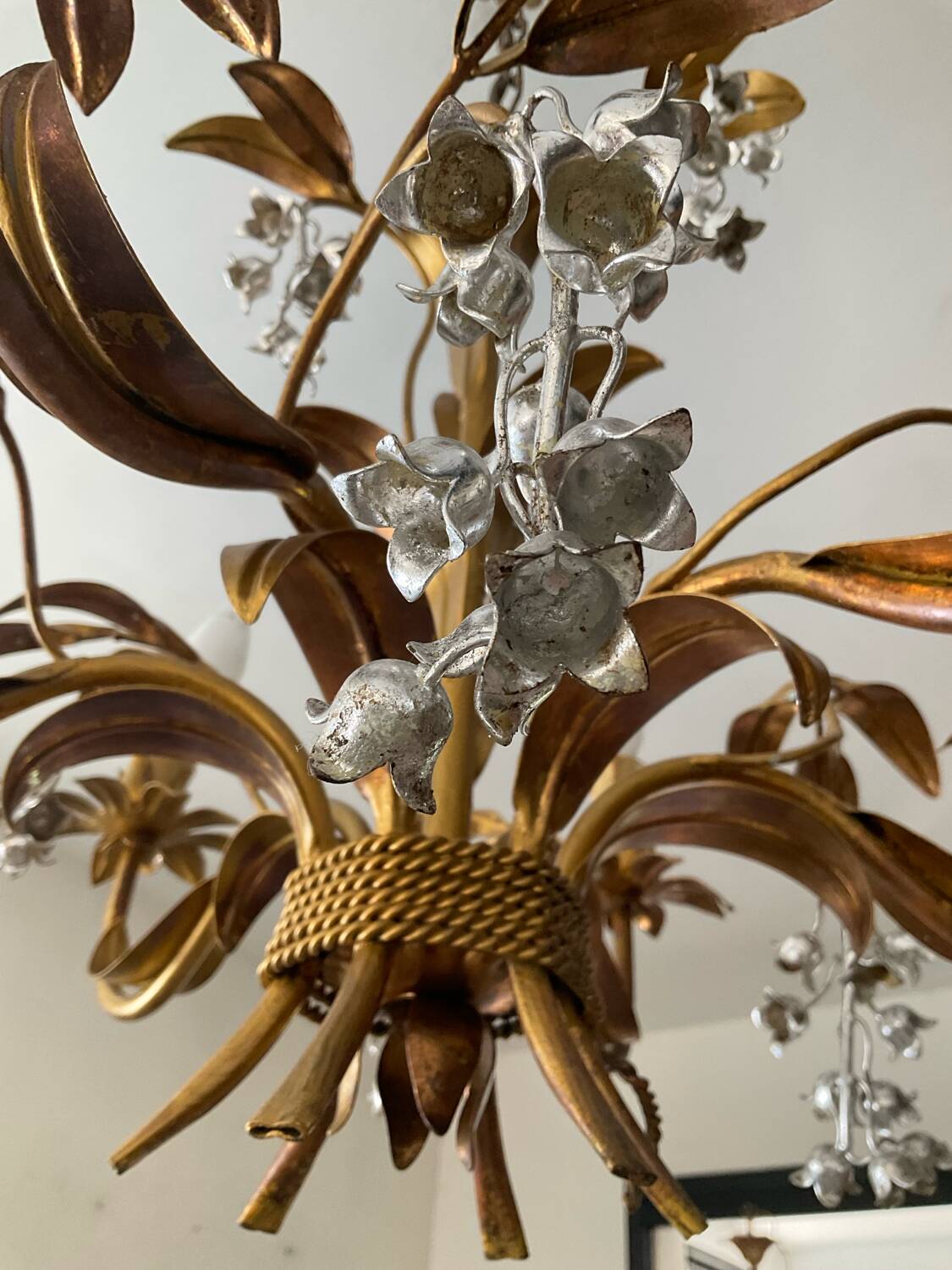 Lustre Hans Kögl Hollywood Regency des années 60