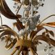 Lustre Hans Kögl Hollywood Regency des années 60