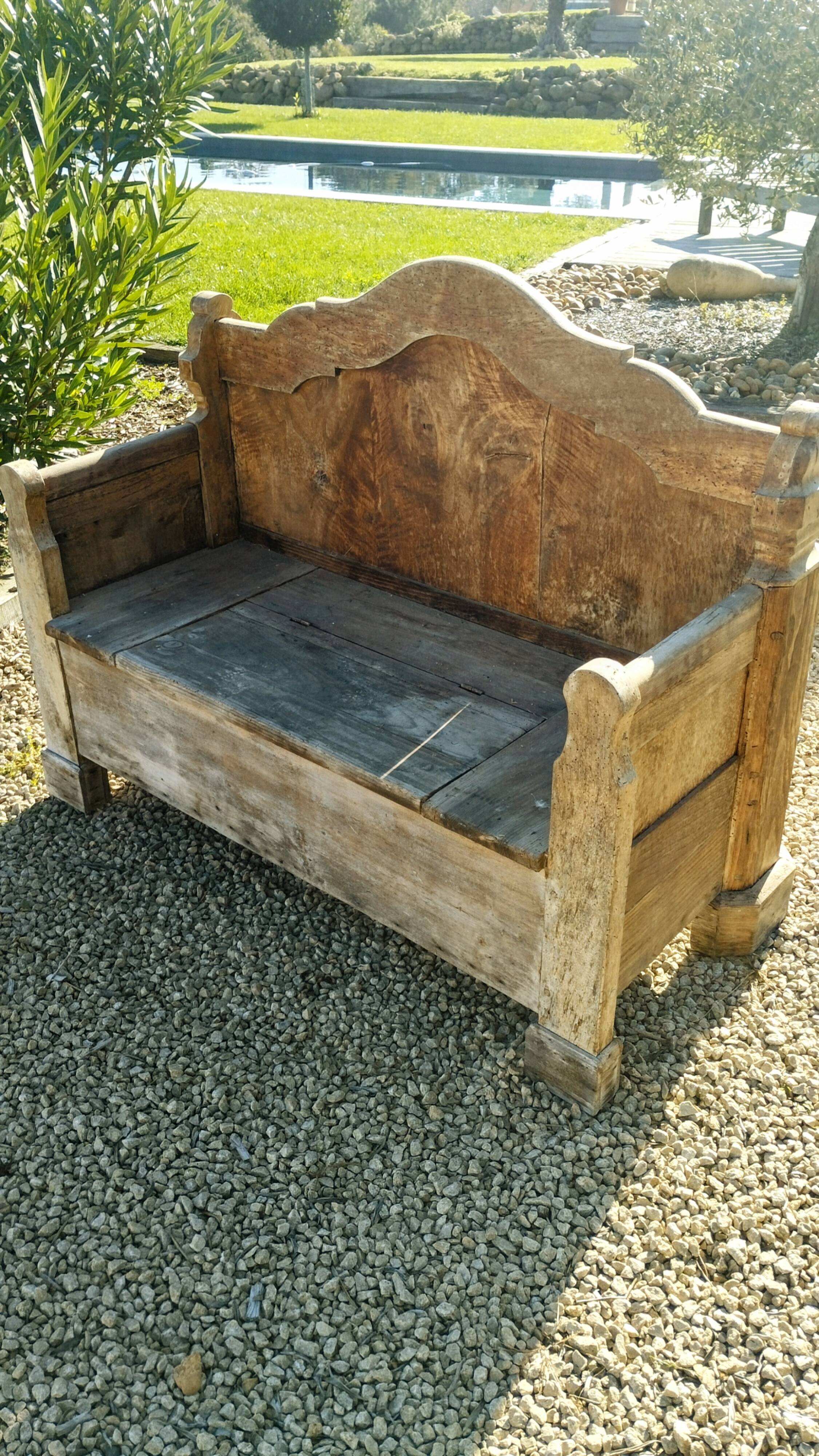 Rustic bench