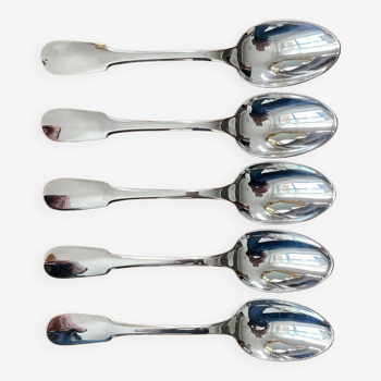 Christofle cluny 5 spoons 20.5 cm near new condition