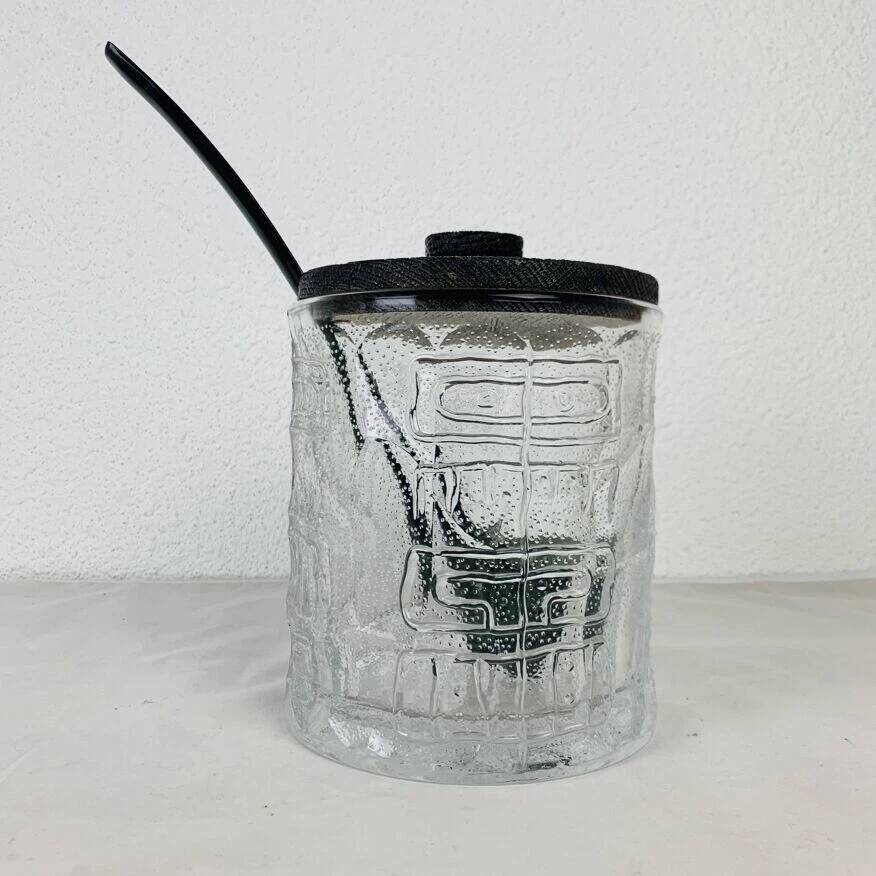 Seau à glace cristal Spiegelau années 50 West Germany, sangria