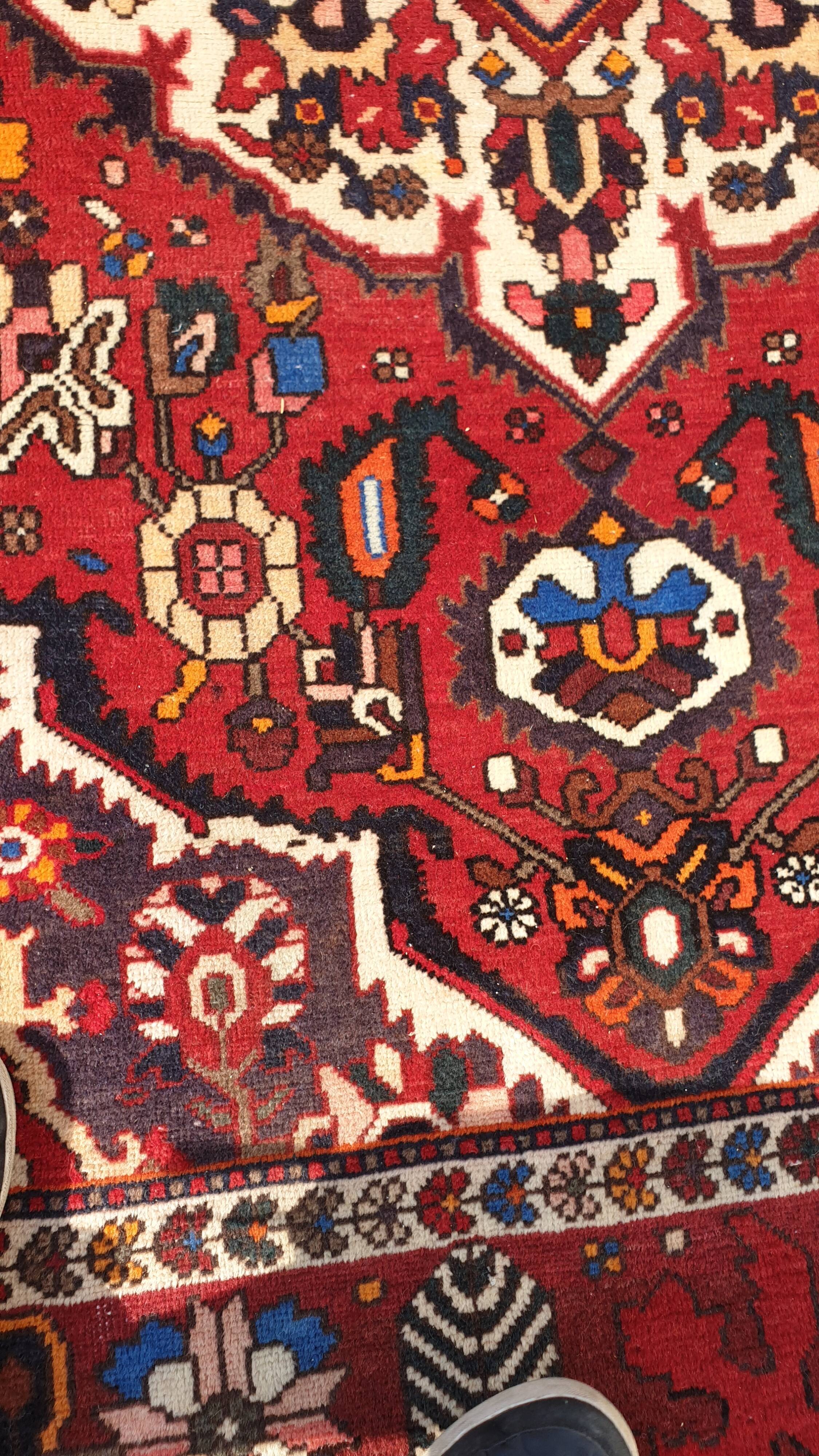 Wool bidjar rugs 202x285cm