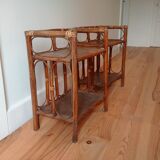 Paire de tables de chevet