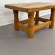Table basse vinatge en chêne massif
