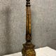 Candle period 18th century in polychrome wood