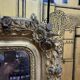 Miroir de style Napoléon III en bois doré