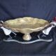 Centerpiece with African characters, plaster, resin and wood