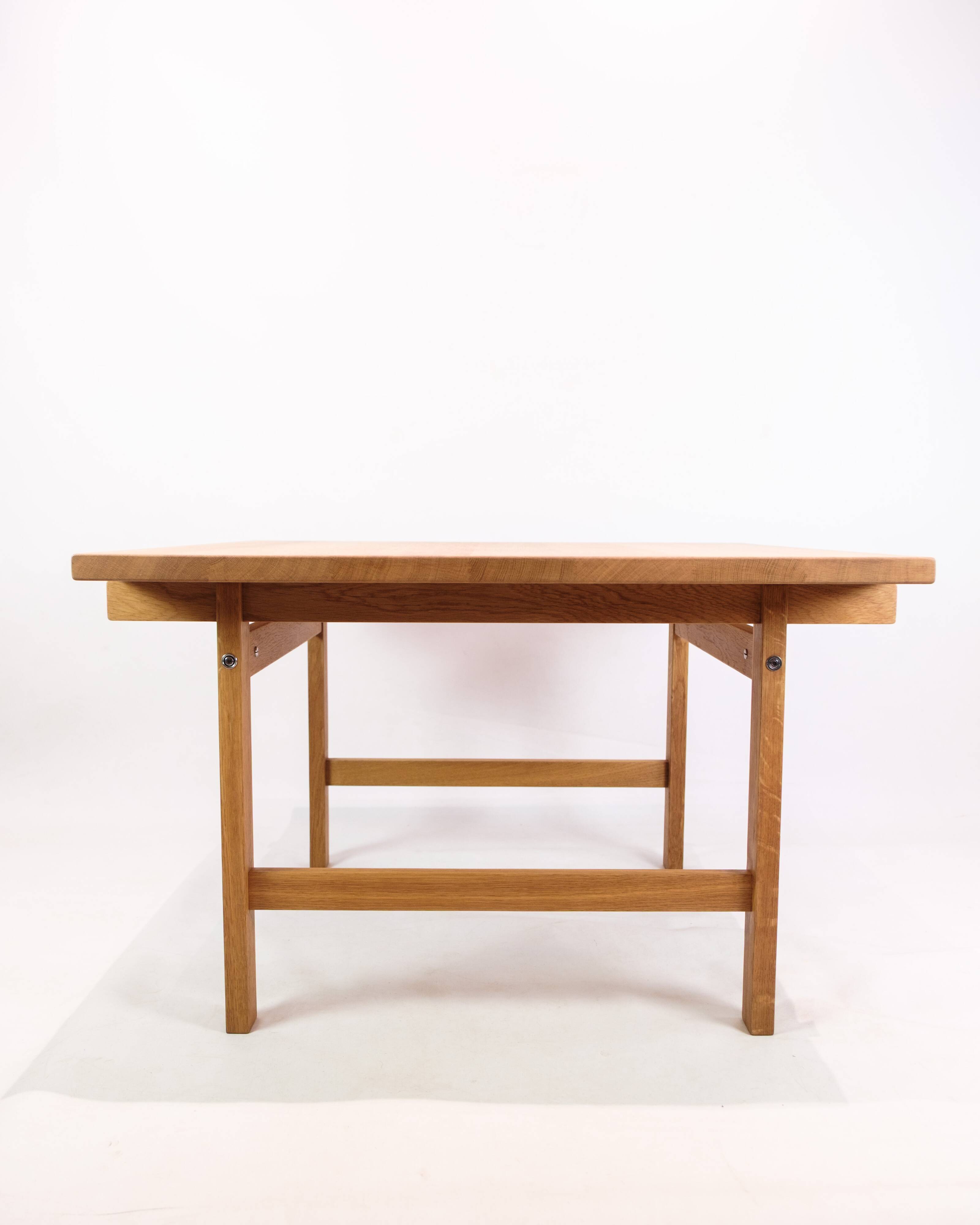 Sofa Table Made In Oak By Hans J. Wegner For PP Furniture From 1990s