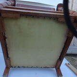 Paire fauteuils style club léopard  vintage