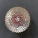 Set of 3 Italian red glass wall sconce lamps