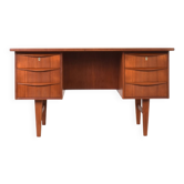 Mid-Century Danish Teak Executive Desk, 1960s.