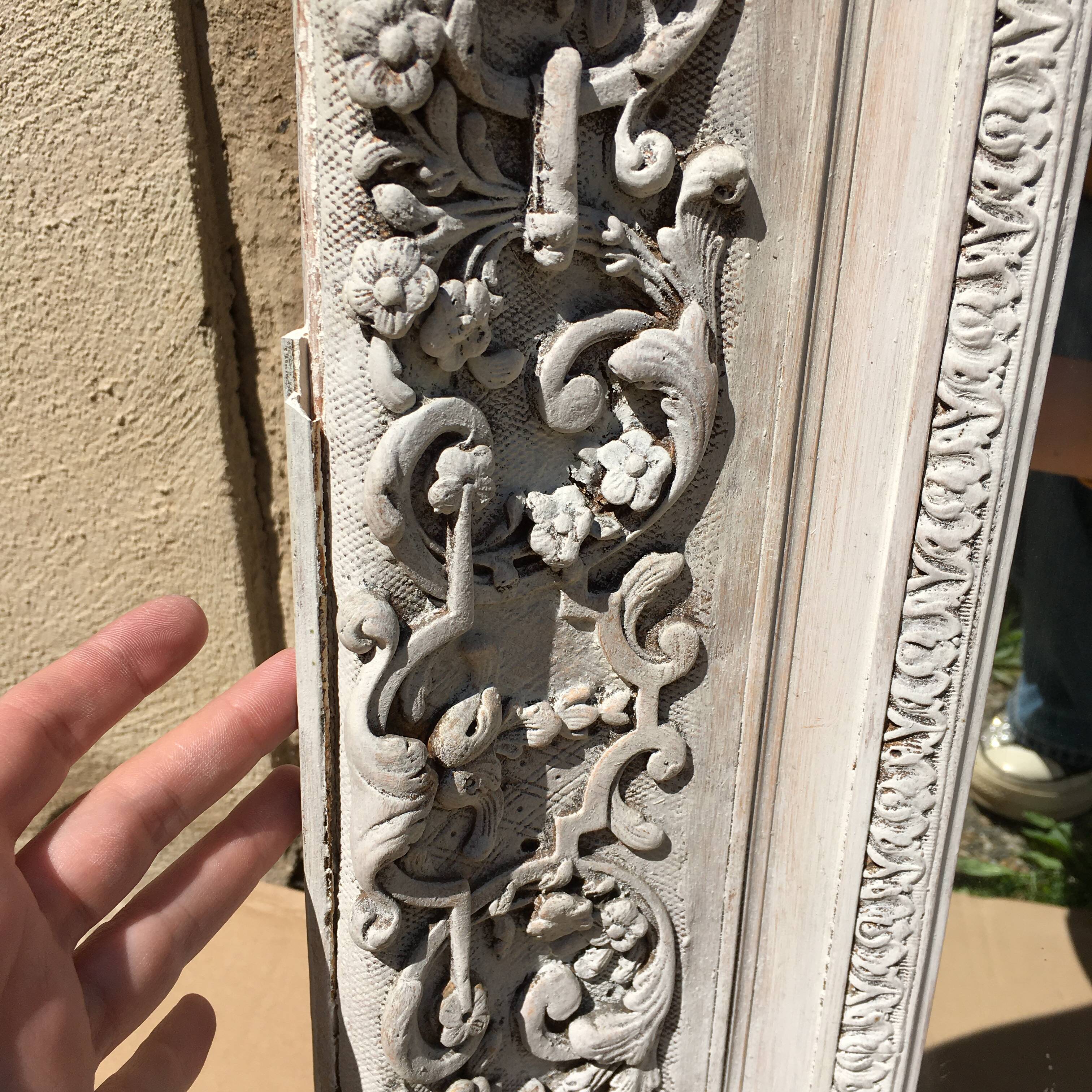 Miroir cadre ancien baroque