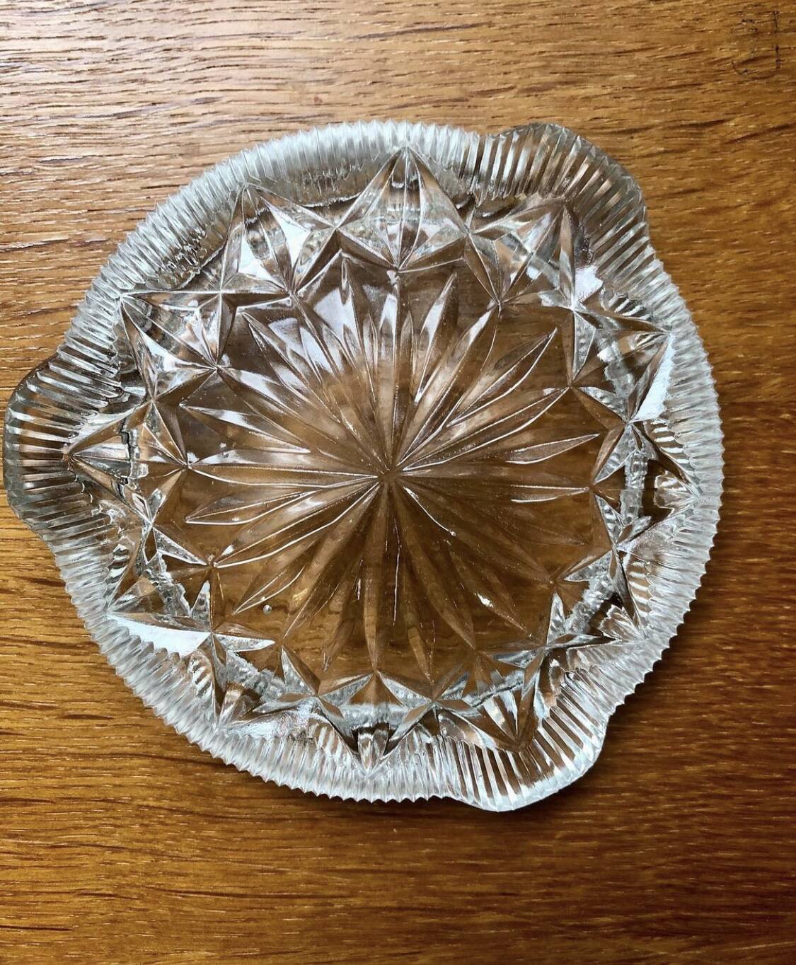 Glass ashtray and pocket tray