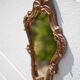 Rococo mirror, wall mirror, vintage mirror, repoussé copper mirror