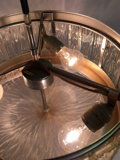 Le danois tambour en forme de verre pressé