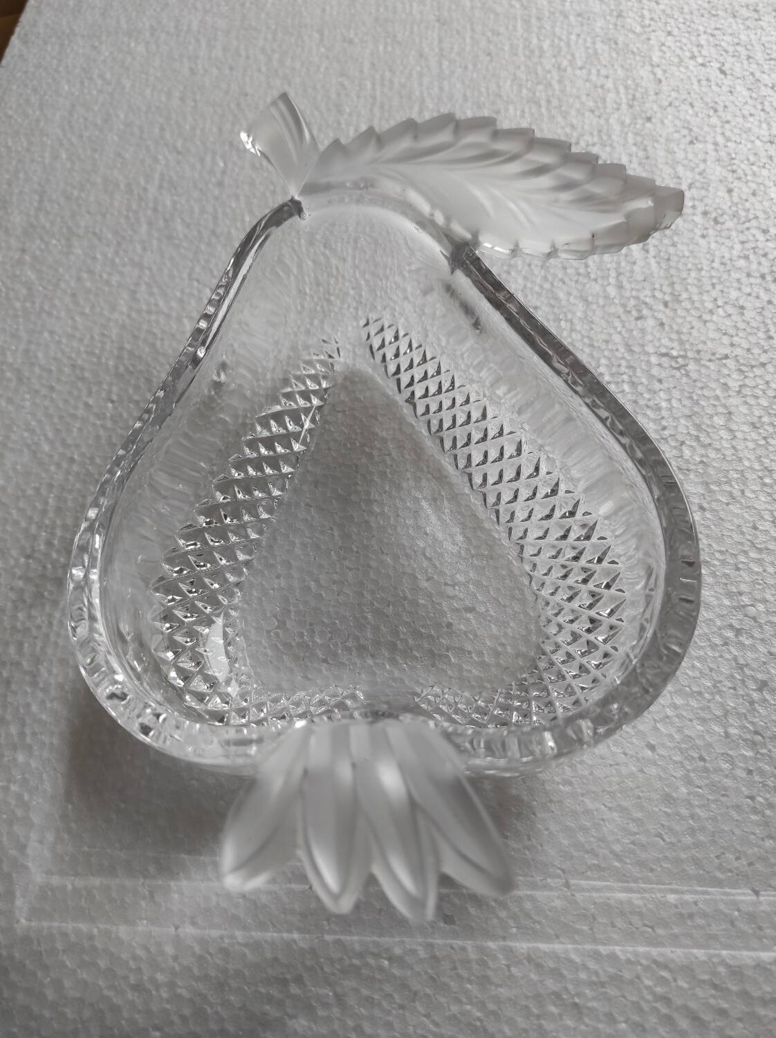 Ravier/ vide-poches en verre
