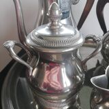 Coffee and tea tray service Les Étains du Manoir.