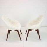 Pair of Restored Lounge Chairs by Miroslav Navratil, 1960s