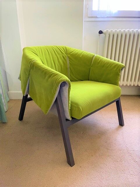 Fauteuil ligne roset okumi velours