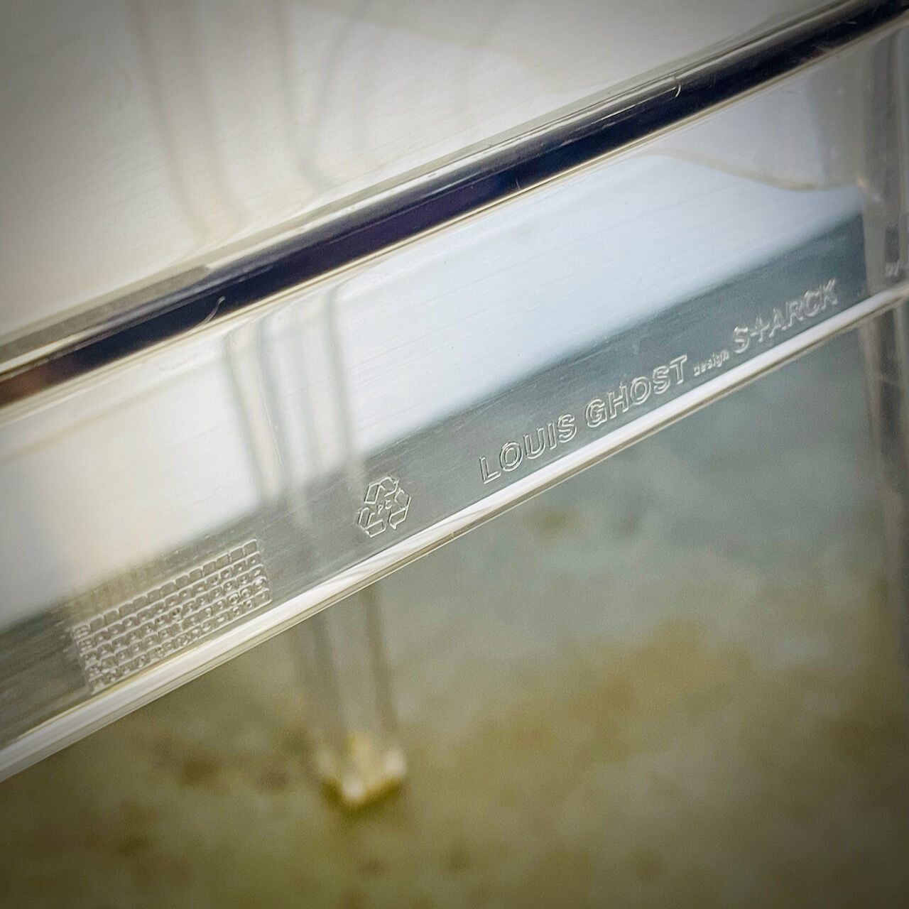 3 Louis Ghost armchairs by Philippe Starck