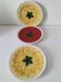 Trio of fruit slushie plates