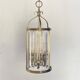 Old vintage brass and crystal lantern decoration chandelier lighting LAMP-7125